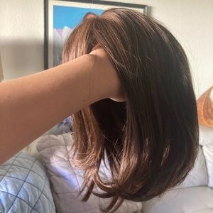 NWT Sleek Soft Human hair Georgie Wig